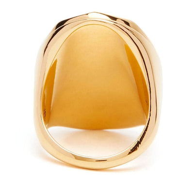 Alexander McQueen The Faceted Stone Ring