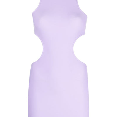 Reina Olga Cut-out detail short dress