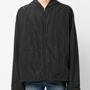 Balenciaga logo-print Hooded Windbreaker
