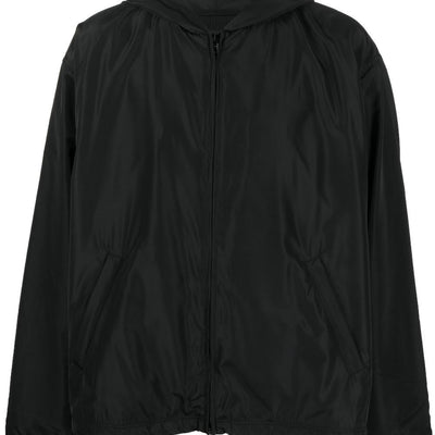 Balenciaga logo-print Hooded Windbreaker