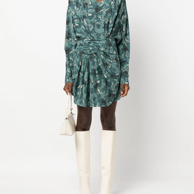 Iro Fontana printed short dress
