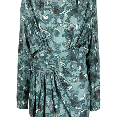 Iro Fontana printed short dress