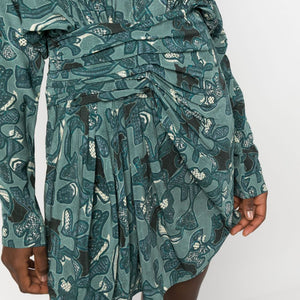 Iro Fontana printed short dress