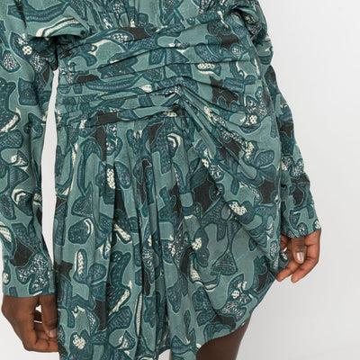 Iro Fontana printed short dress
