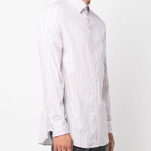 Etro Striped shirt with embroidery