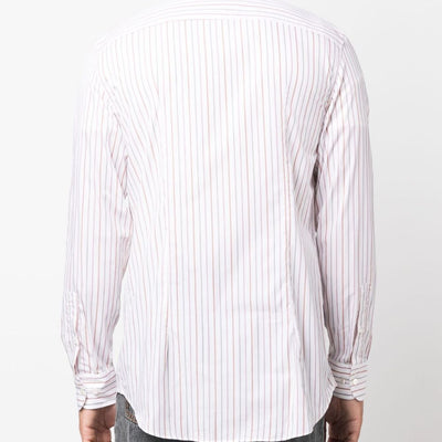 Etro Striped shirt with embroidery