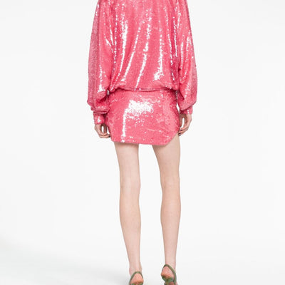 The Attico Gael sequined mini dress