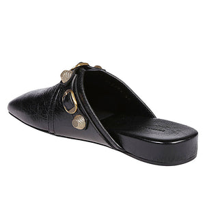 Balenciaga Cozy Cagole leather mules in black