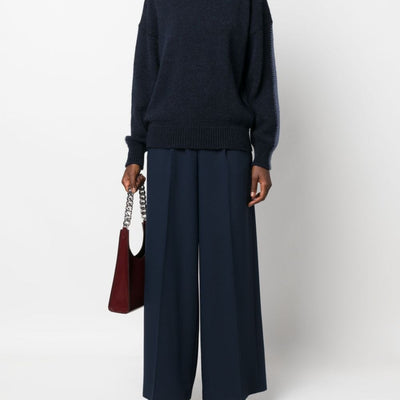 Alysi Mohair wool turtleneck sweater