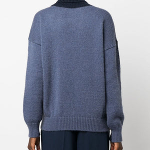 Alysi Mohair wool turtleneck sweater