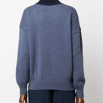 Alysi Mohair wool turtleneck sweater