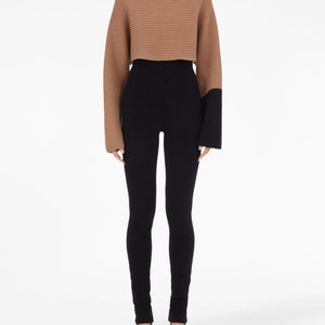 Ferragamo Cashmere cropped hoodie