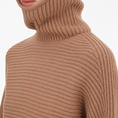 Ferragamo Cashmere cropped hoodie