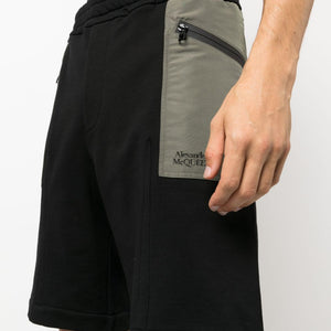 Alexander McQueen two-tone Elasticated Track Shorts