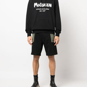 Alexander McQueen two-tone Elasticated Track Shorts