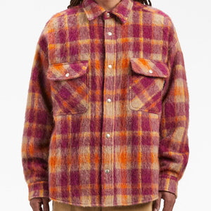 Palm Angels Checked wool overshirt