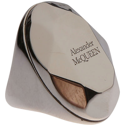 Alexander McQueen The Faceted Stone Ring
