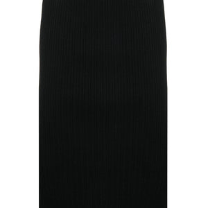 Tom Ford Zipped ribbed silk skirt