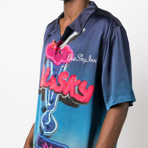 Blue Sky Inn Printed viscose shirt