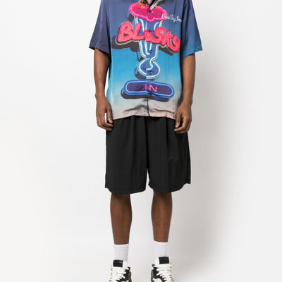 Blue Sky Inn Printed viscose shirt
