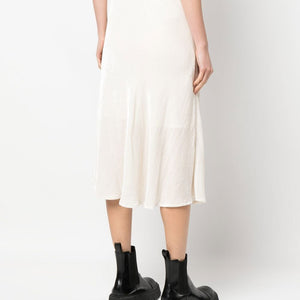 Gold Hawk Velvet long skirt
