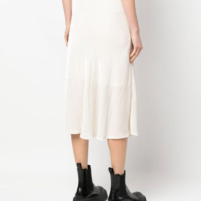 Gold Hawk Velvet long skirt