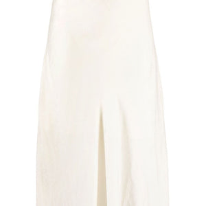 Gold Hawk Velvet long skirt