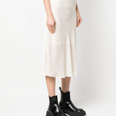 Gold Hawk Velvet long skirt