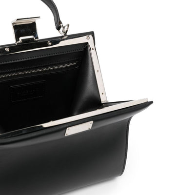 Armarium logo-plaque leather tote bag