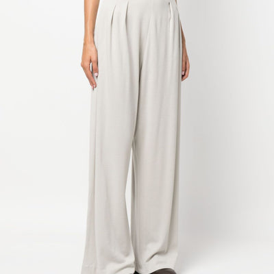 Fabiana Filippi Wide leg wool trousers