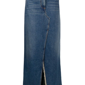 Darkpark Emma denim long skirt