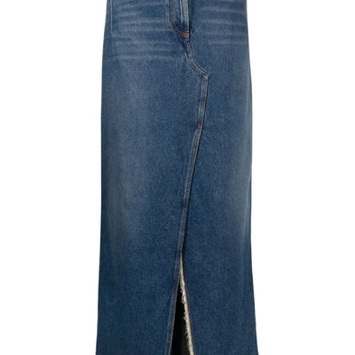 Darkpark Emma denim long skirt