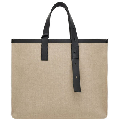 Ferragamo logo-embossed leather tote bag