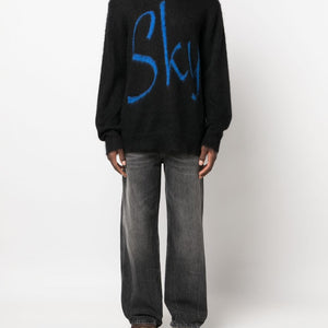 Blue Sky Inn Logo wool blend sweater