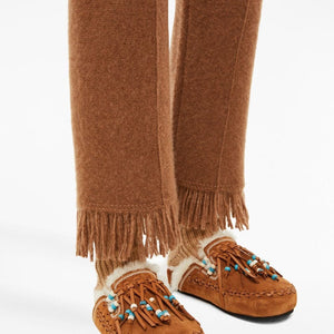 Alanui Cashmere and silk blend trousers