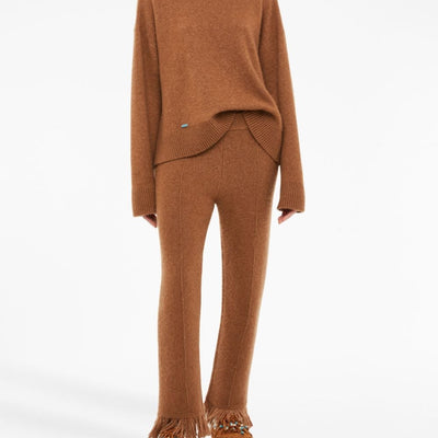 Alanui Cashmere and silk blend trousers