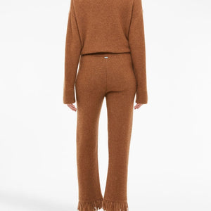 Alanui Cashmere and silk blend trousers