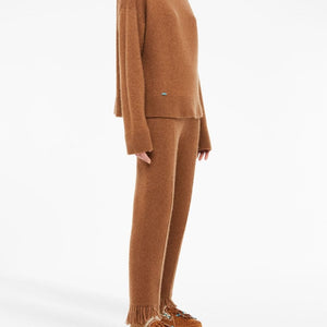 Alanui Cashmere and silk blend trousers
