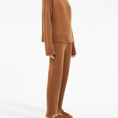 Alanui Cashmere and silk blend trousers
