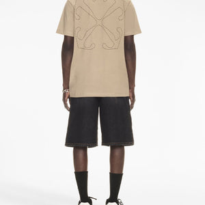 Off White Logo cotton t-shirt