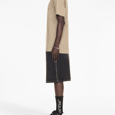 Off White Logo cotton t-shirt