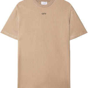 Off White Logo cotton t-shirt