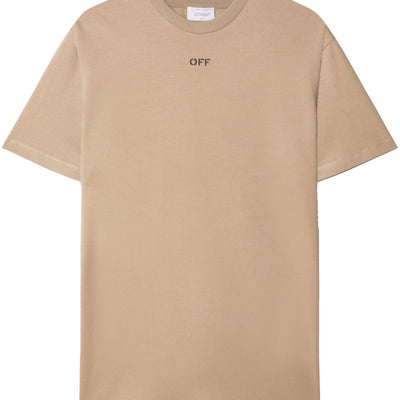 Off White Logo cotton t-shirt