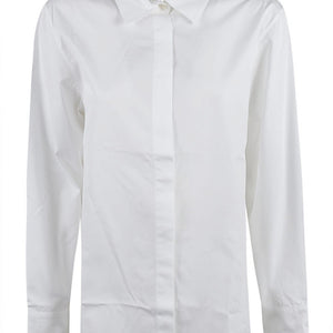 Judy Sanderson Button-down cotton shirt