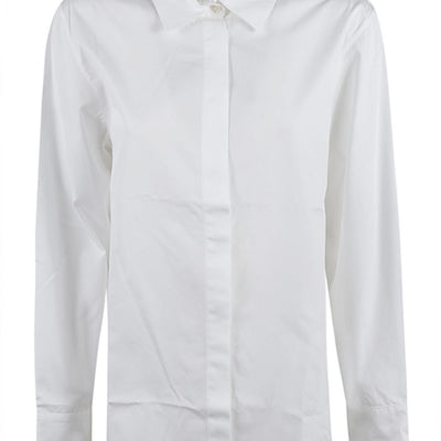 Judy Sanderson Button-down cotton shirt