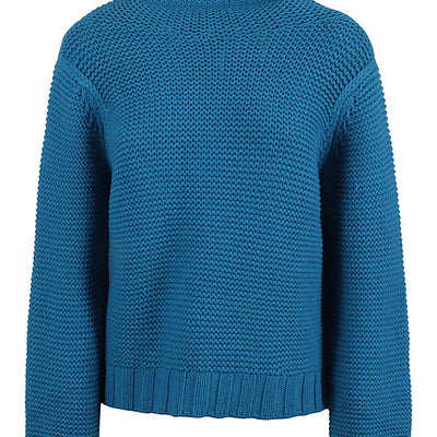 Liviana Conti Wool blend high neck jumper