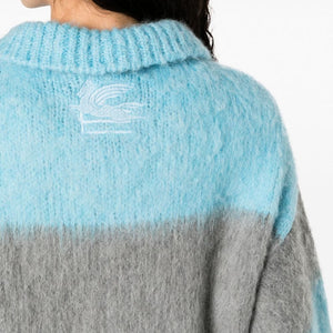 Etro Fringed-edge sweater minidress