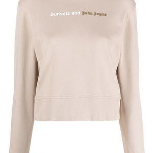 Palm Angels Sunset cotton hoodie