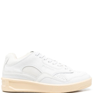 Jil Sander Panelled Low-Top Leather Sneakers