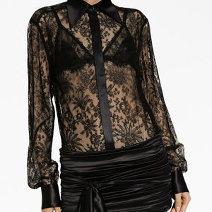Dolce & Gabbana Semi-transparent shirt